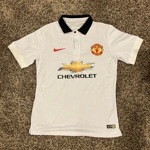 Nike White Manchester United Shirt